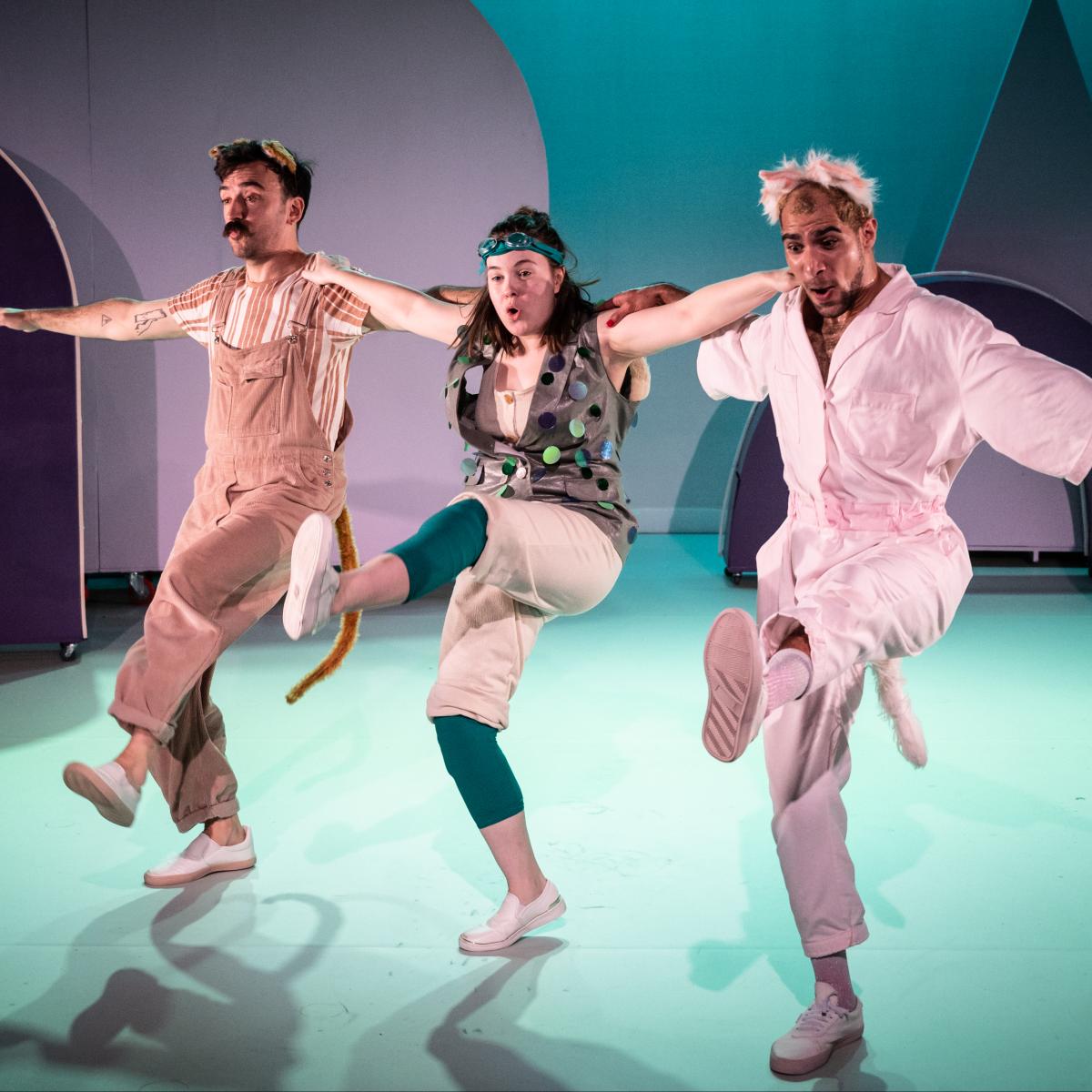 Production image of Milk Presents' Marty and the Party 