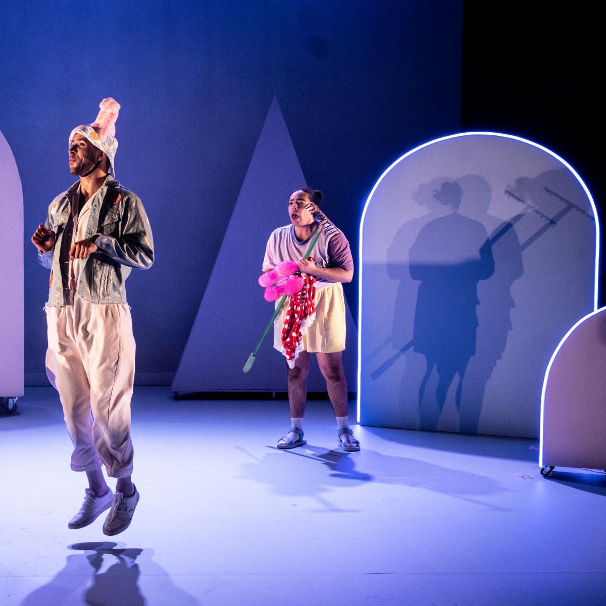 Production image of Milk Presents' Marty and the Party 